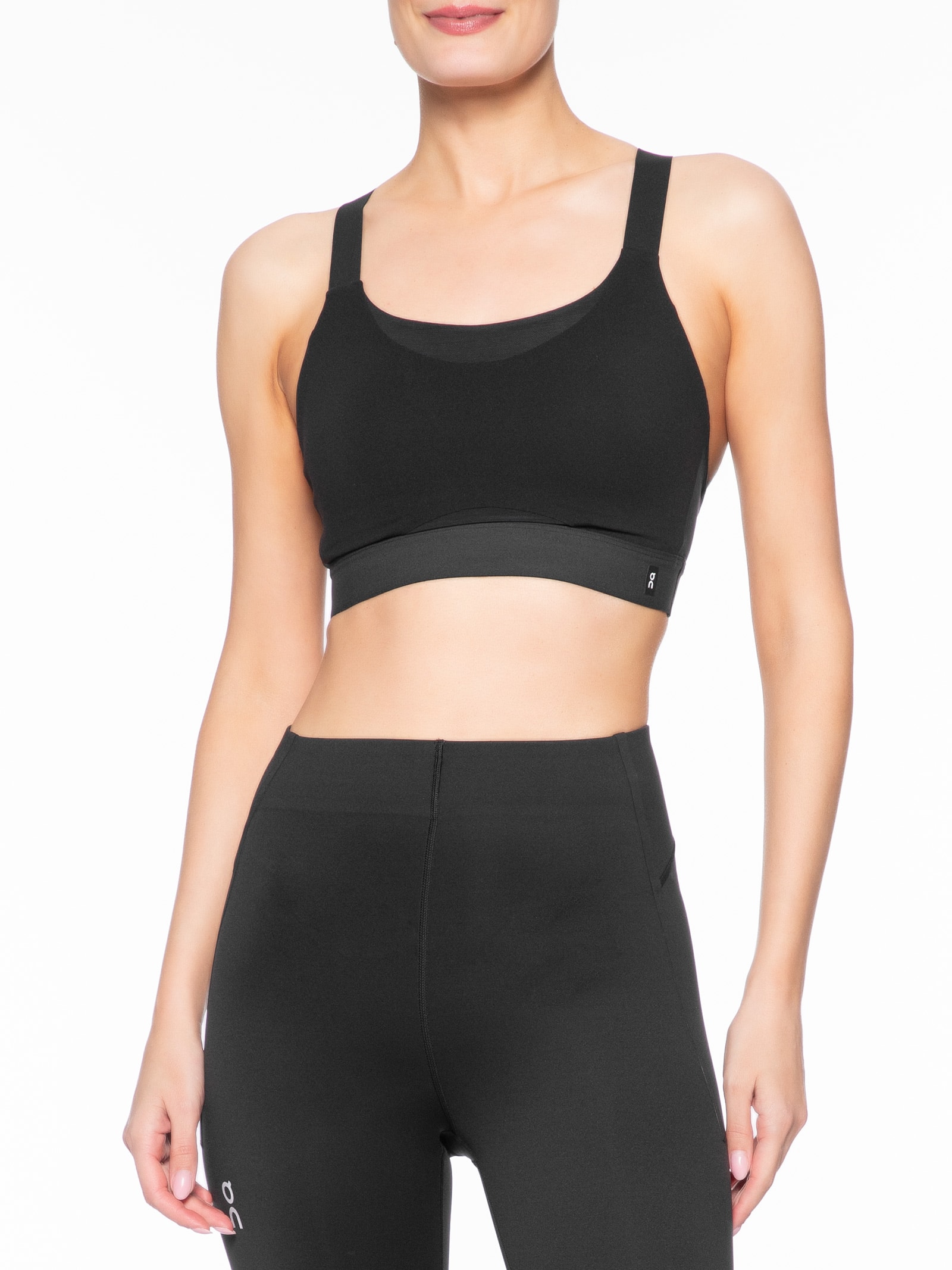 Top Performance Bra Preto On Running