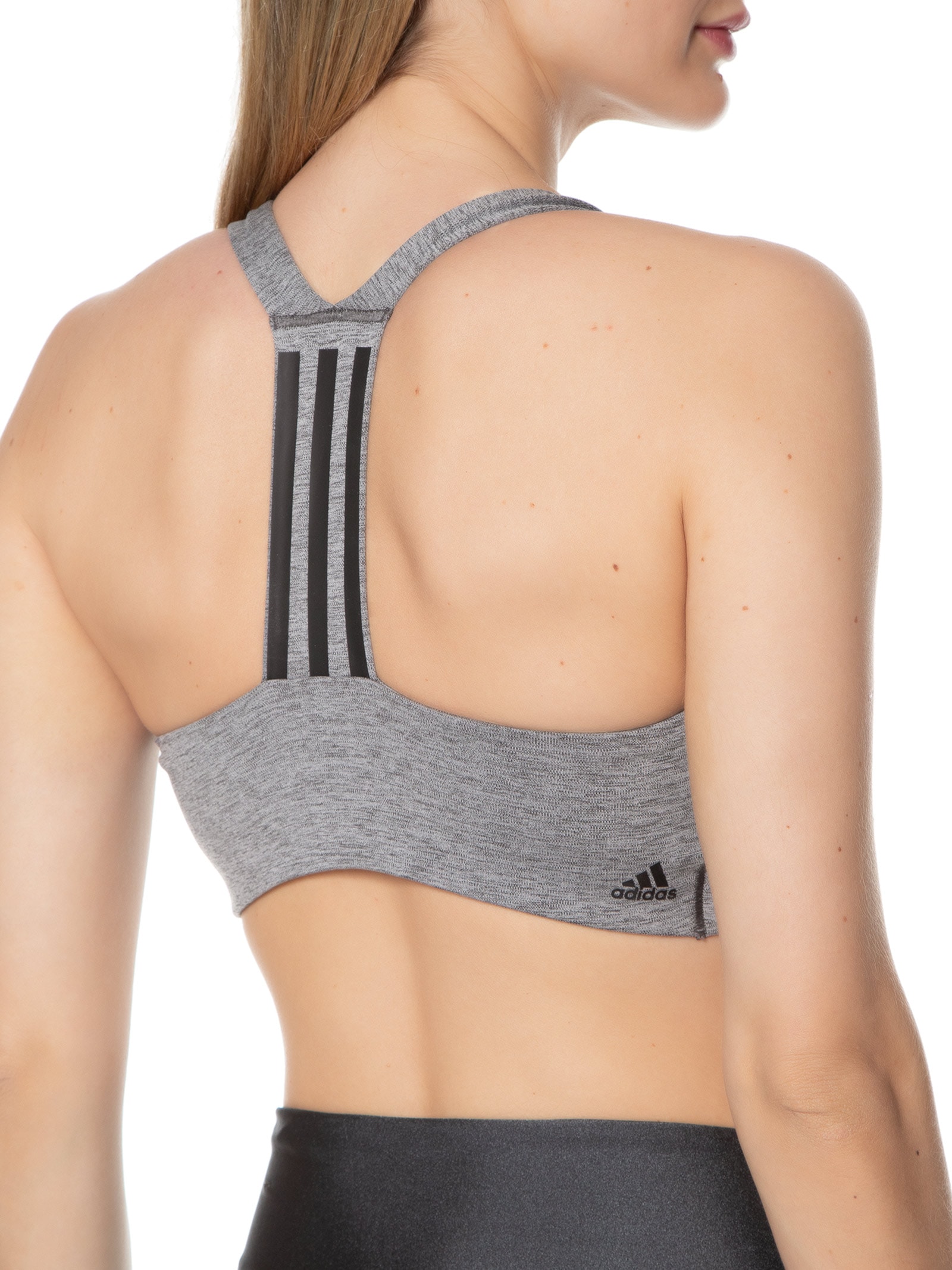 Adidas - Top Powerimpact Suporte Médio - Cinza