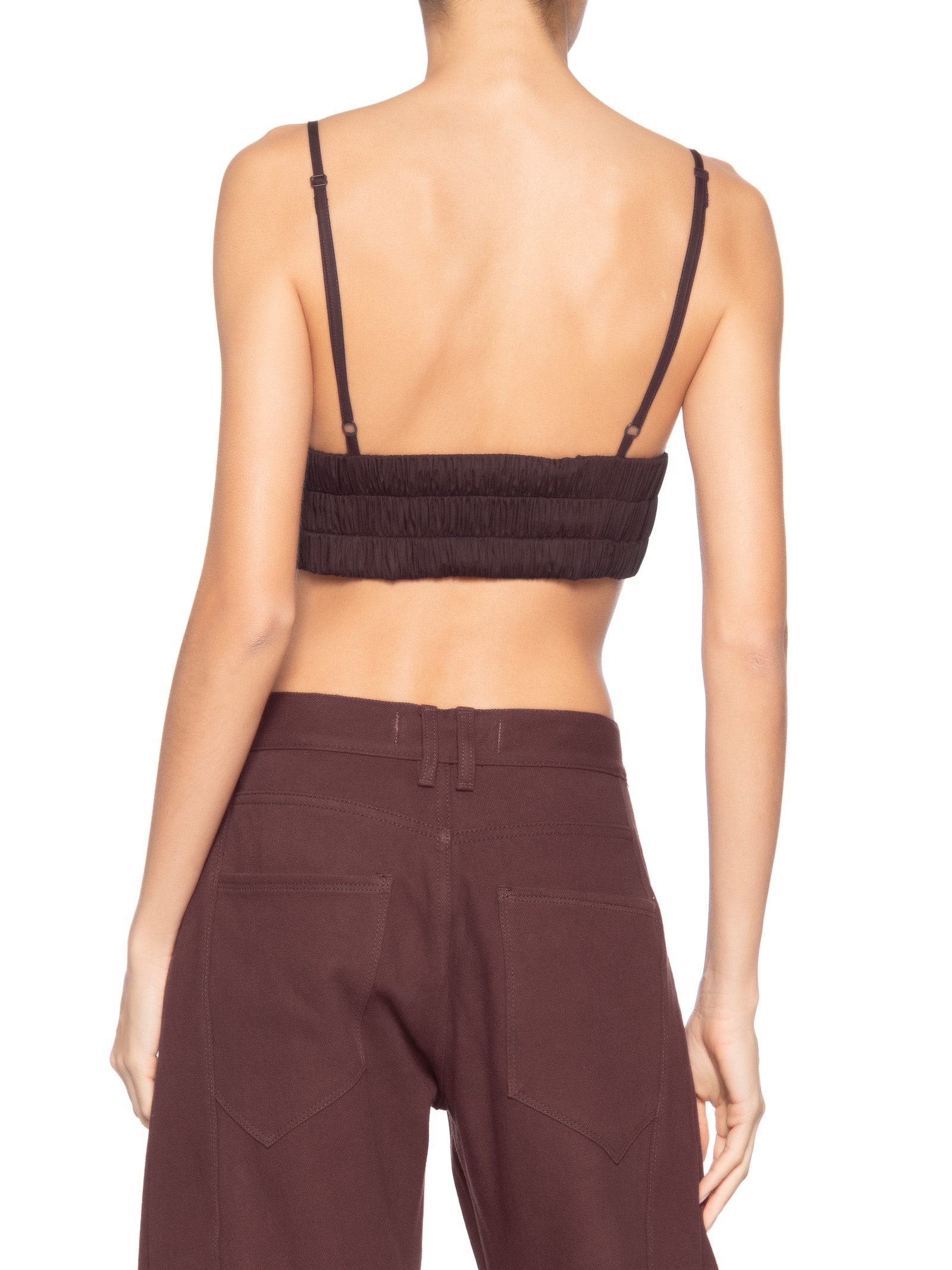 Top Recortes Boho – Marrom Animale