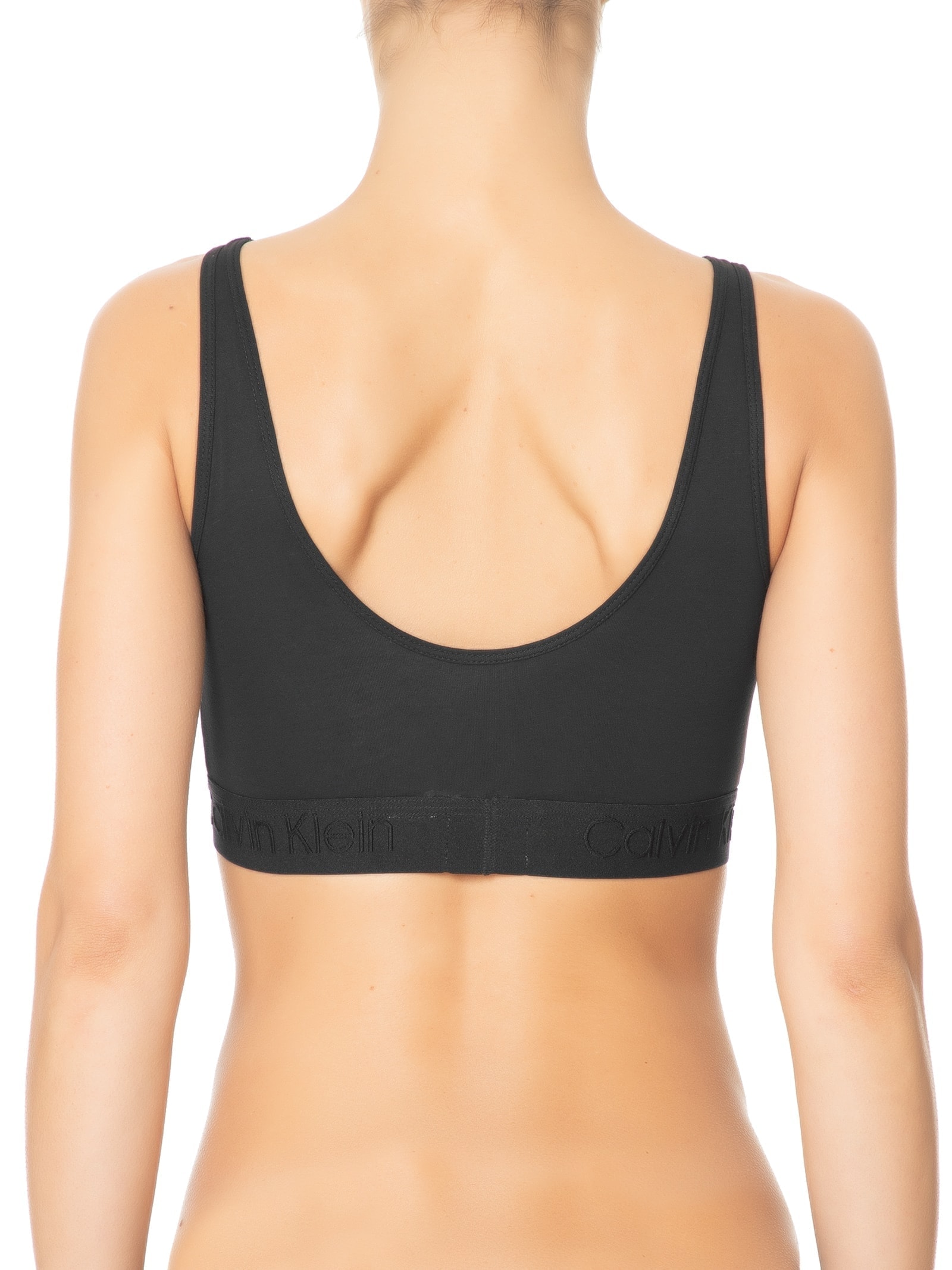 Top Regata Cotton Ck Pure Preto  Calvin Klein Underwear