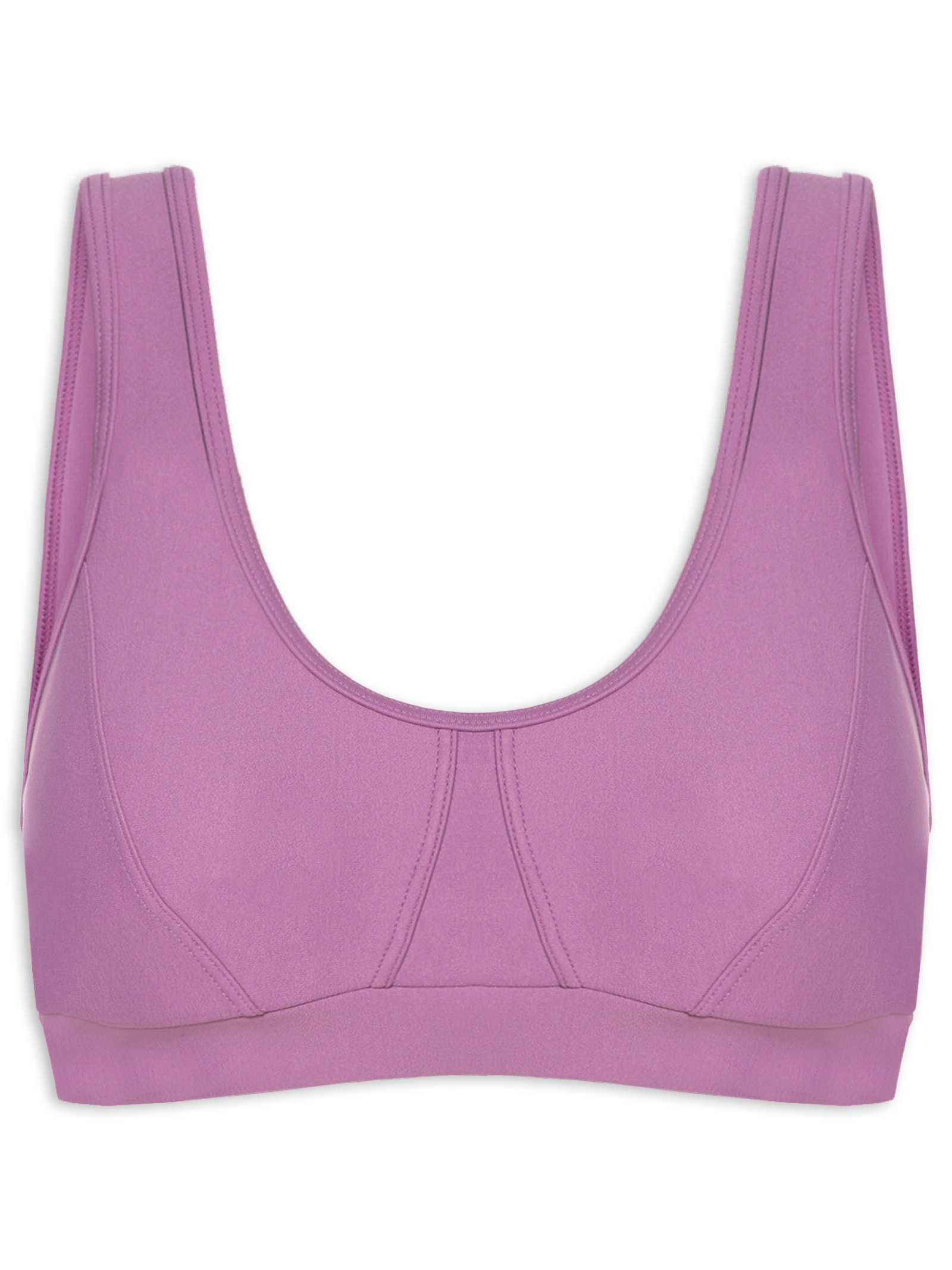 Top Regata Liso Aura Roxo Body For Sure