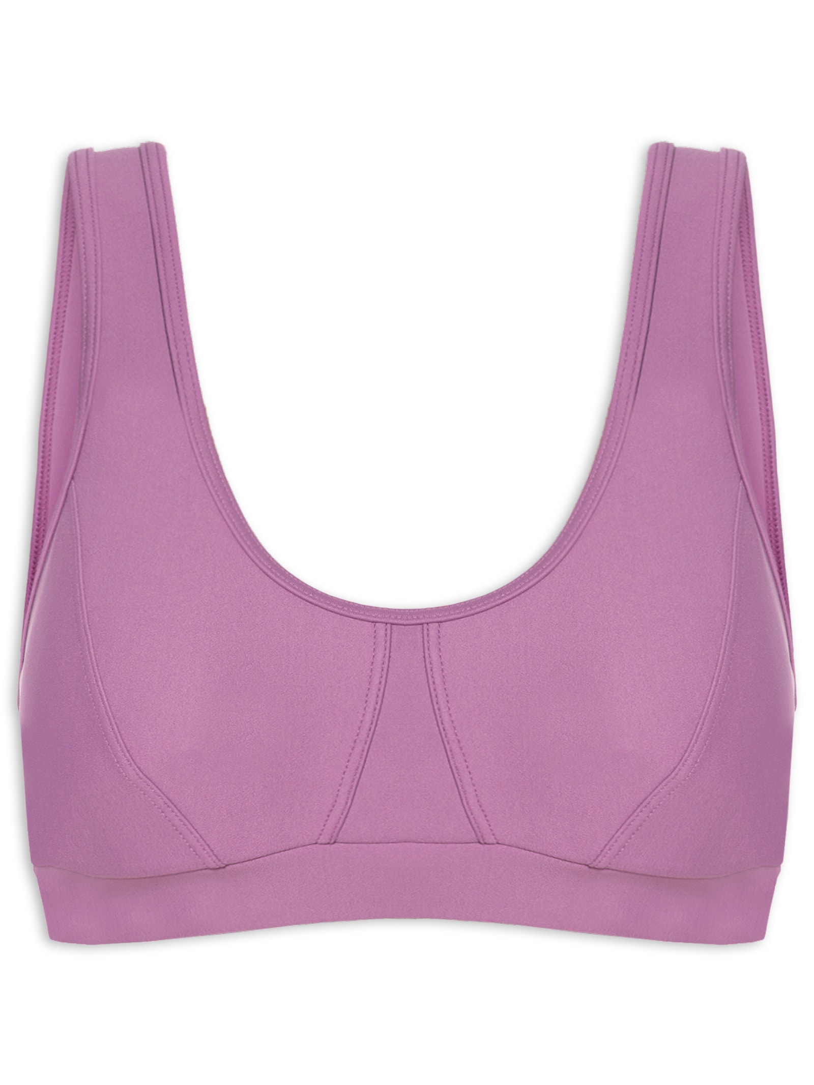 Top Regata Liso Aura Roxo Body For Sure