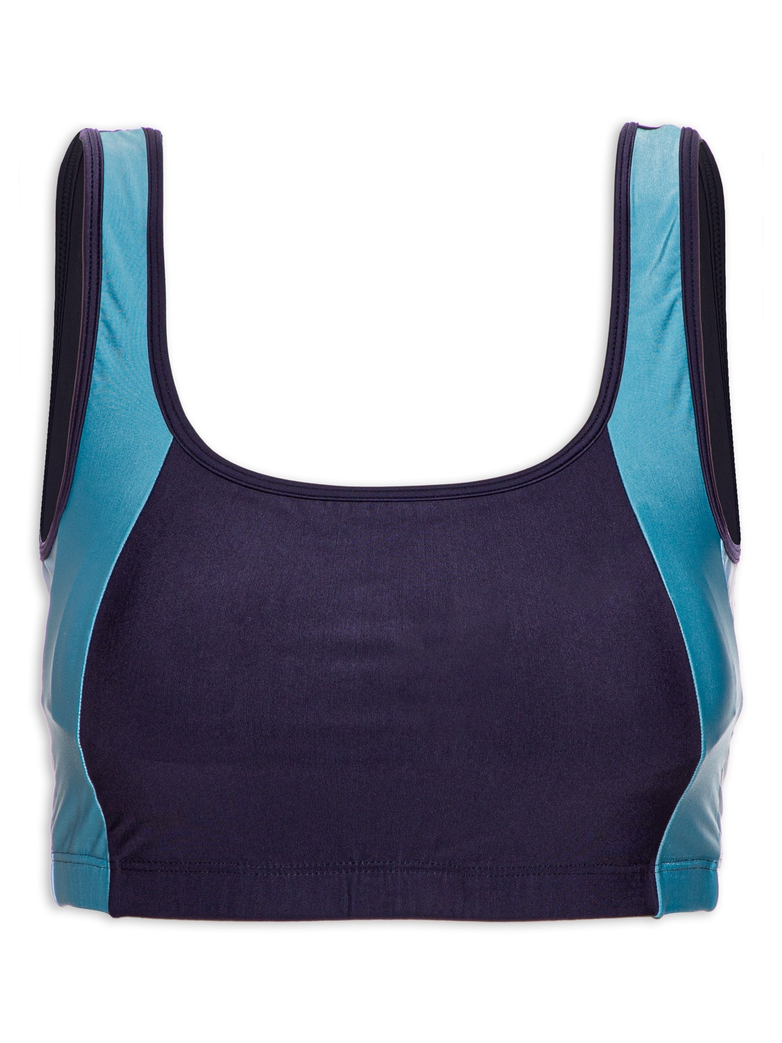 Top Regata Liso Azul Body For Sure