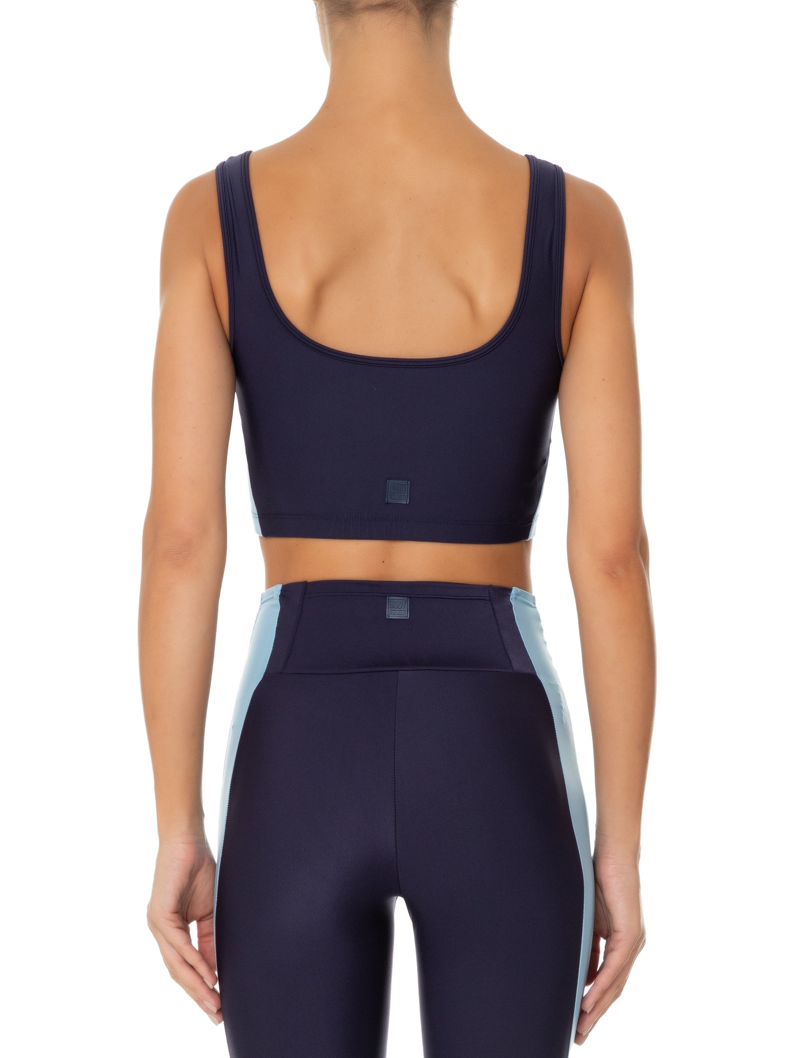 Top Regata Liso Azul Body For Sure