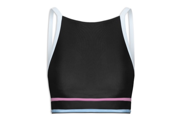 Top Regata Liso Pop - Preto