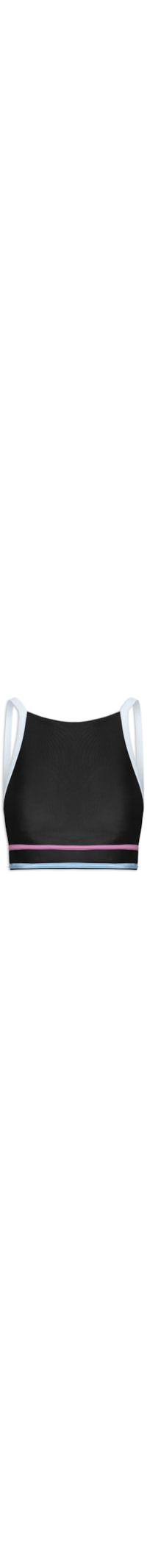 Top Regata Liso Pop - Preto