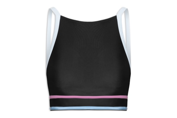 Top Regata Liso Pop - Preto