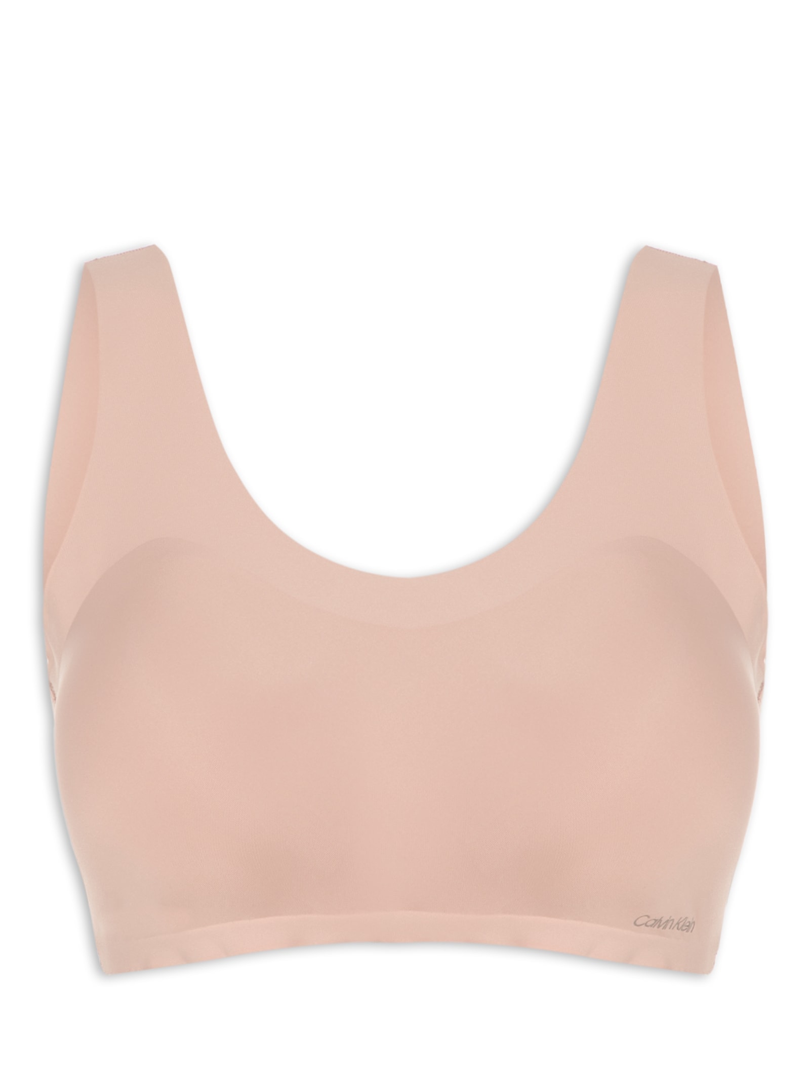 Top Regata Micro Invisible Feminino – Bege Calvin Klein Underwear