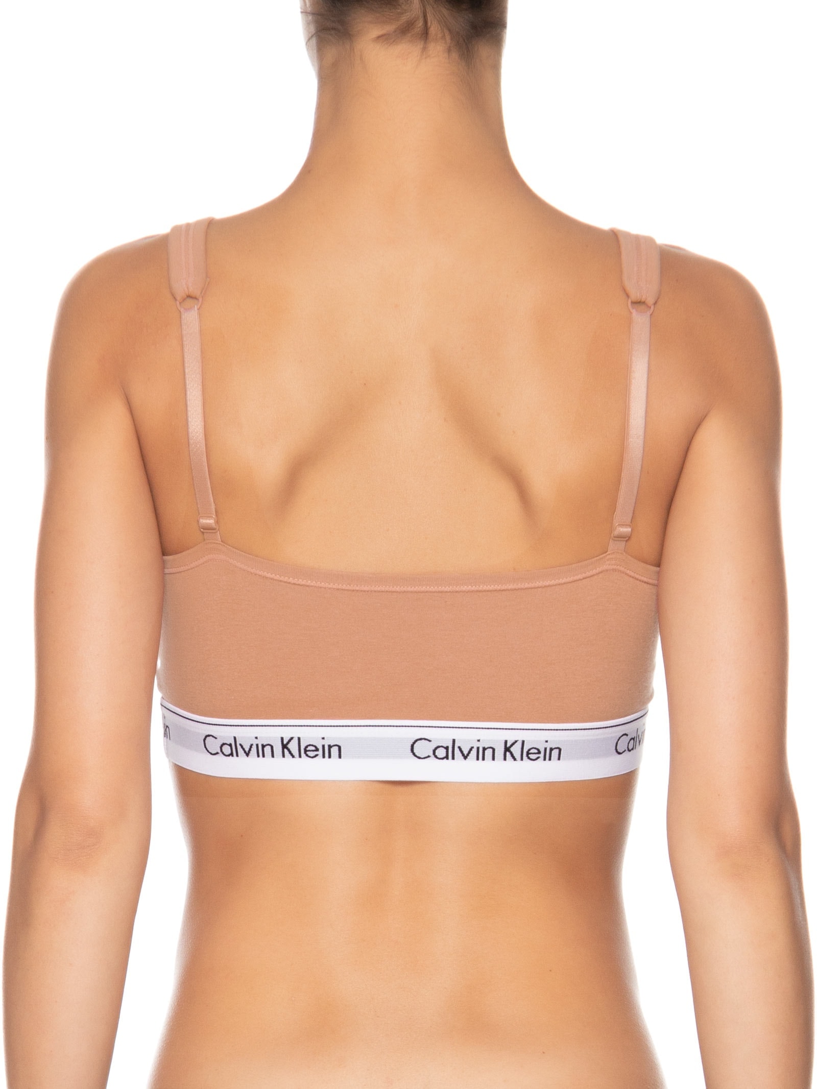 Top Regata Modern Cotton Marrom Calvin Klein Underwear