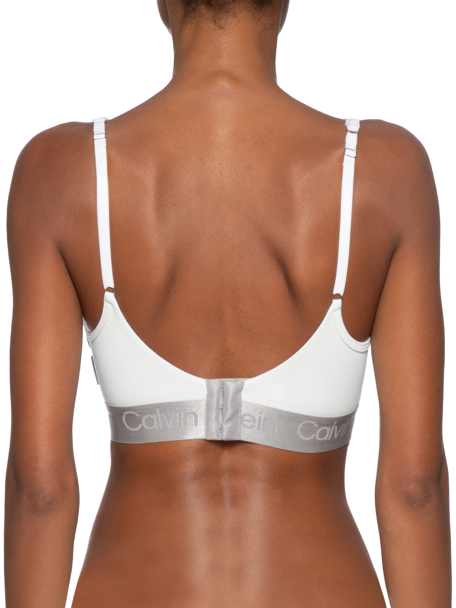 Top Regata Pima Cotton Branco Calvin Klein Underwear