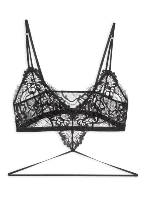 Top Renda Chloe – Preto