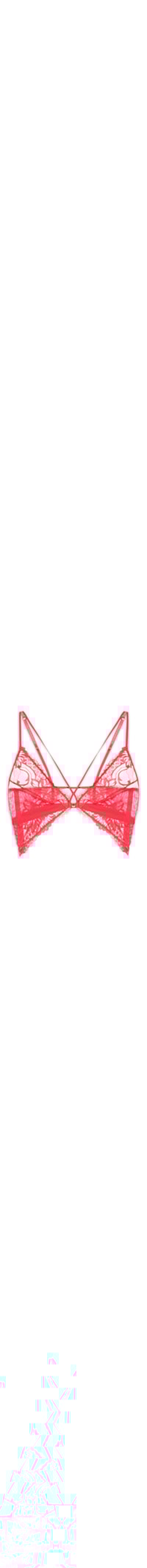 Top Renda Luiza - Vermelho