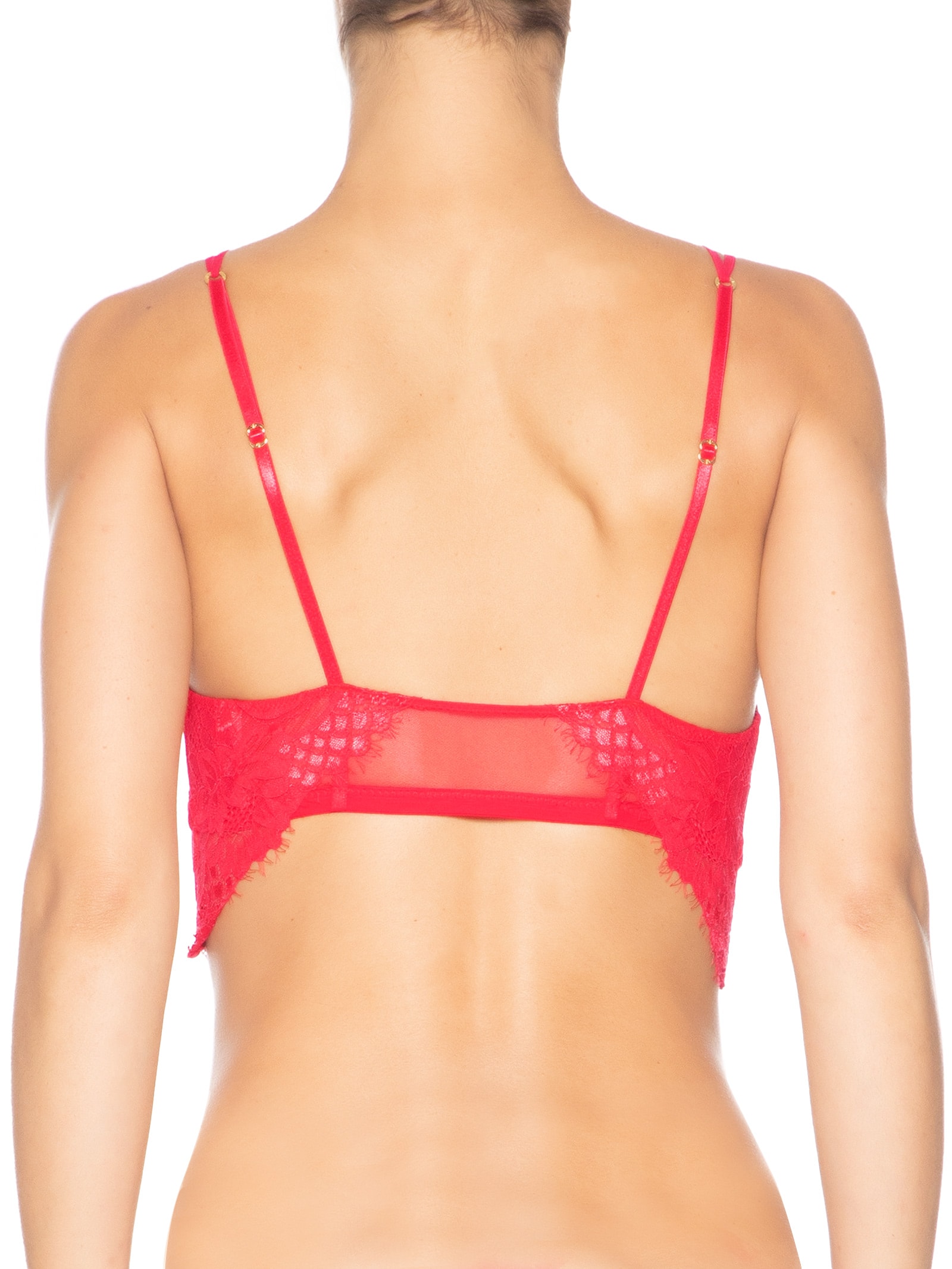 Top Renda Luiza Vermelho Jogê
