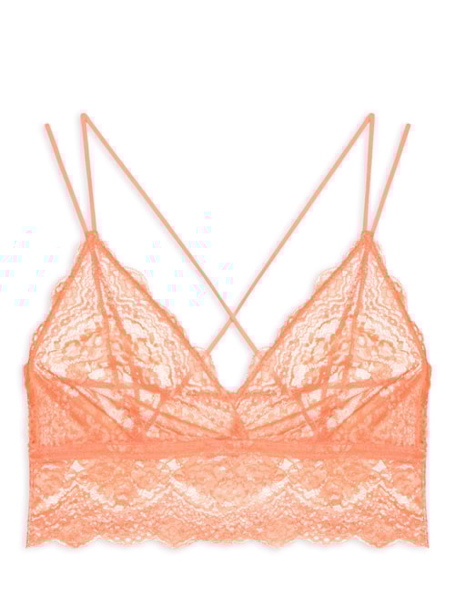 Top Renda Mariane – Laranja