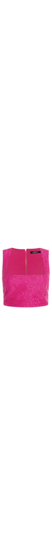 Top Renda - Rosa