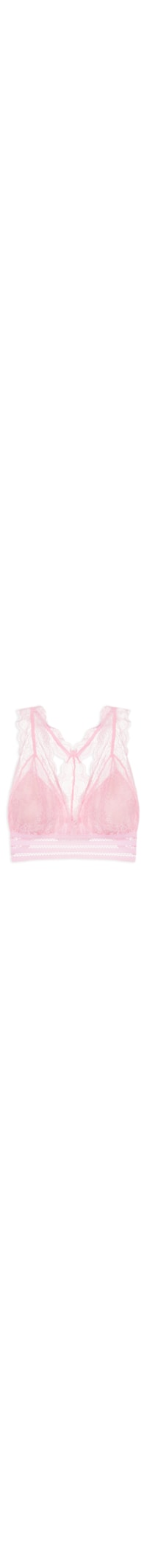 Top Renda - Rosa
