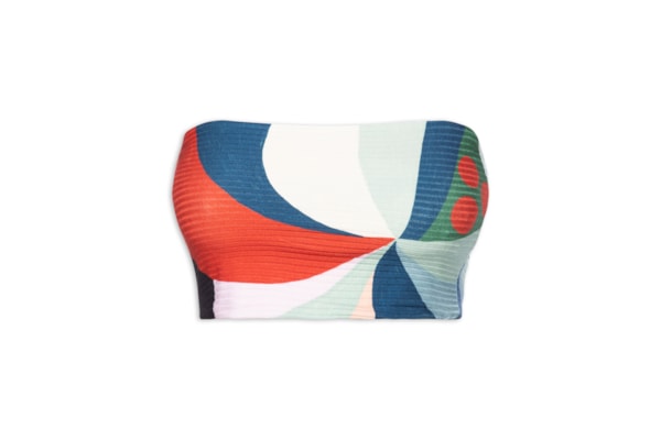 Top Reto Double Recanto Dos Coqueiros - Azul