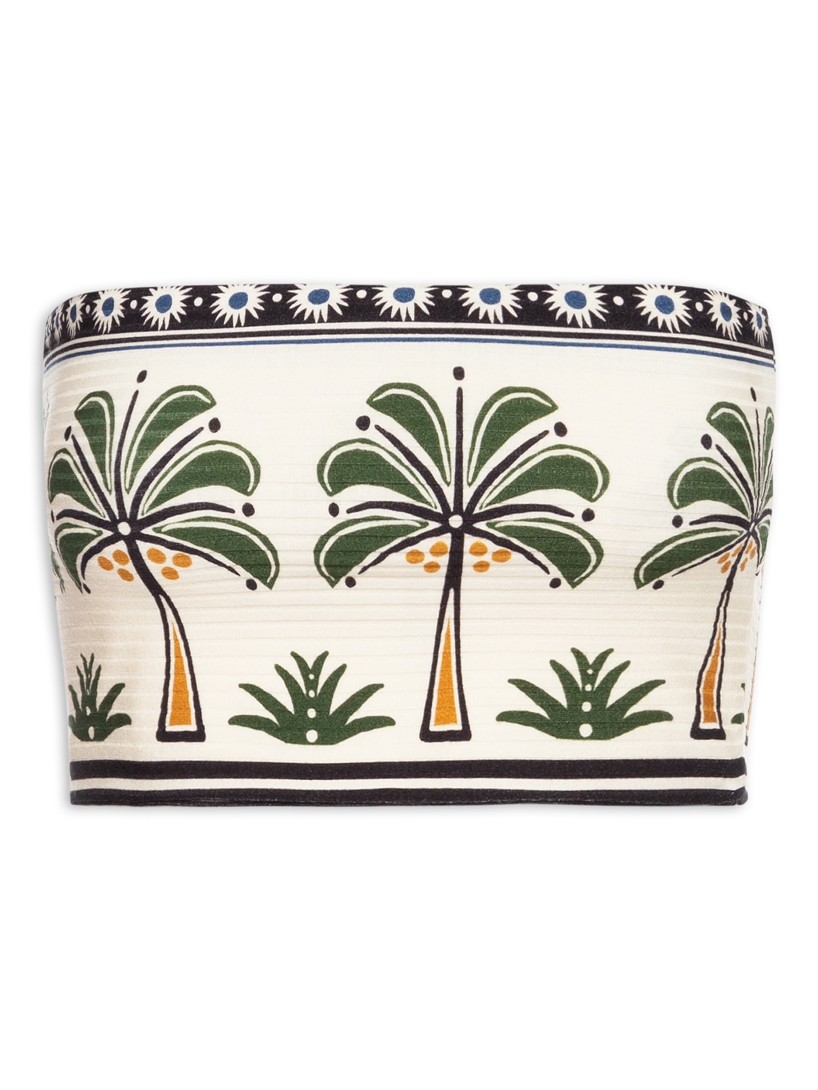 Top Reto Jardim Tropical Off White Farm