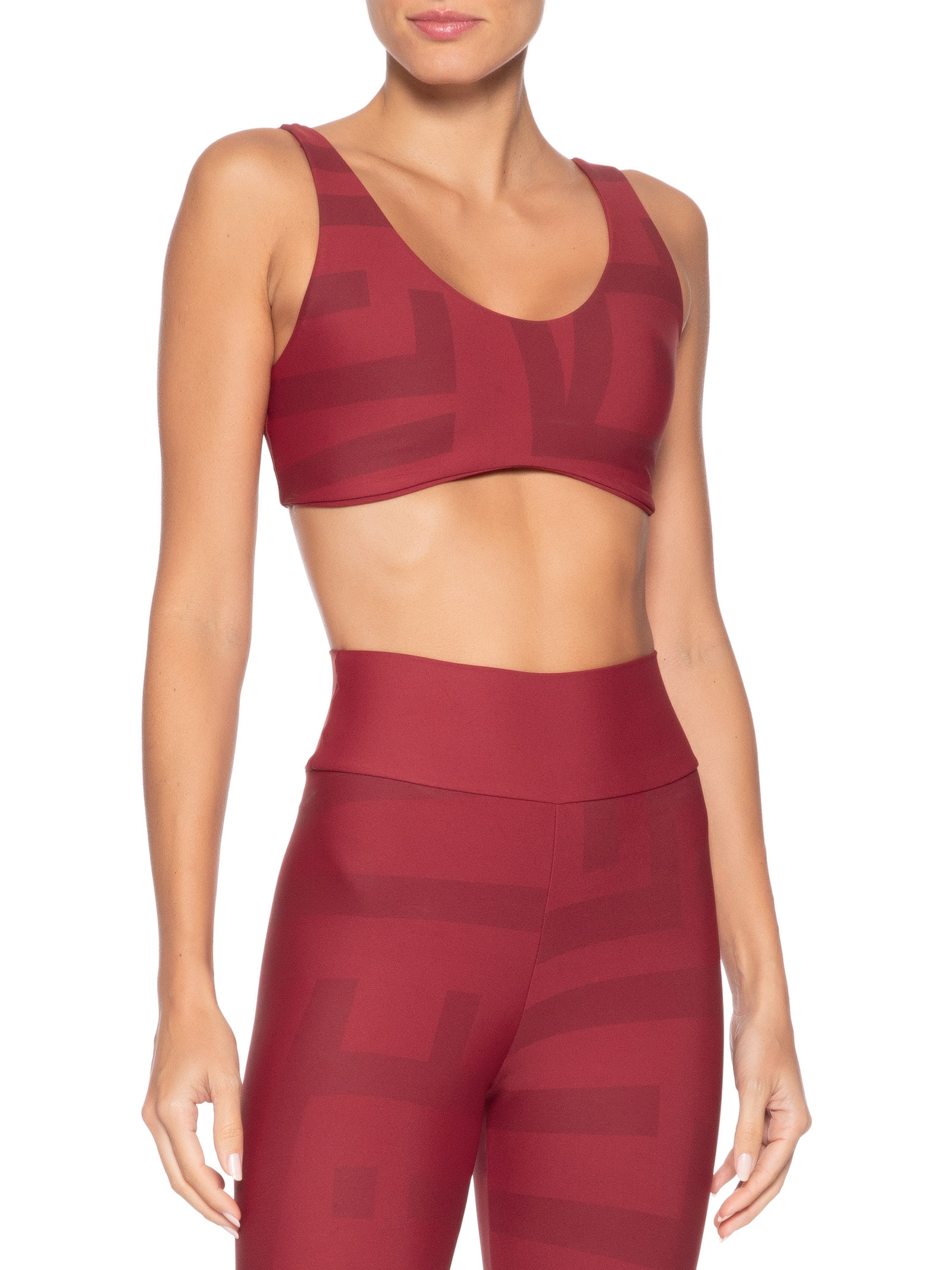 Top Reversible Maxi Live Vermelho Live!