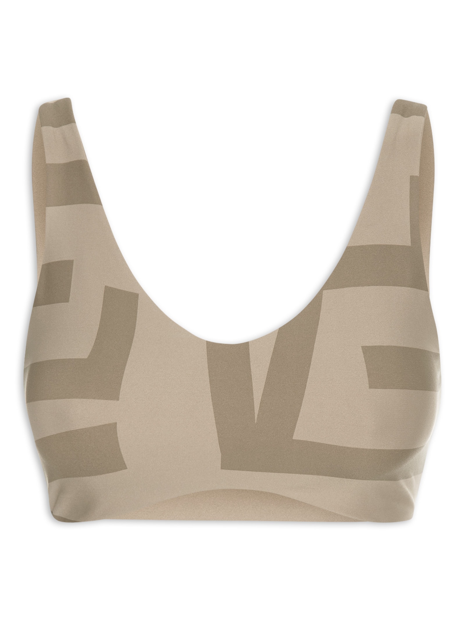 Top Reversible Maxi Marrom Live!
