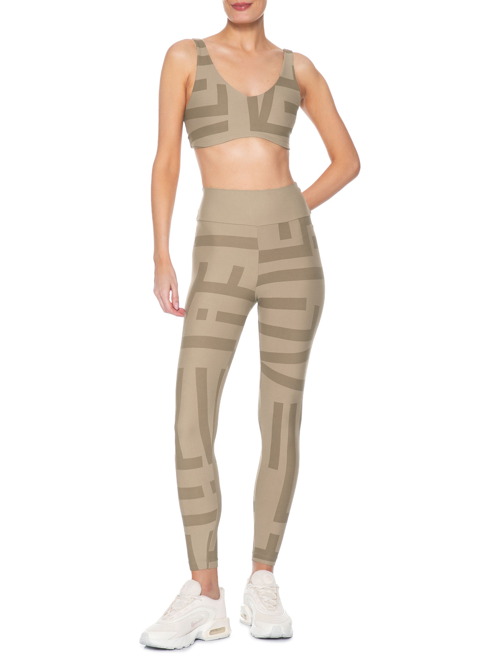 Top Reversible Maxi Marrom Live!
