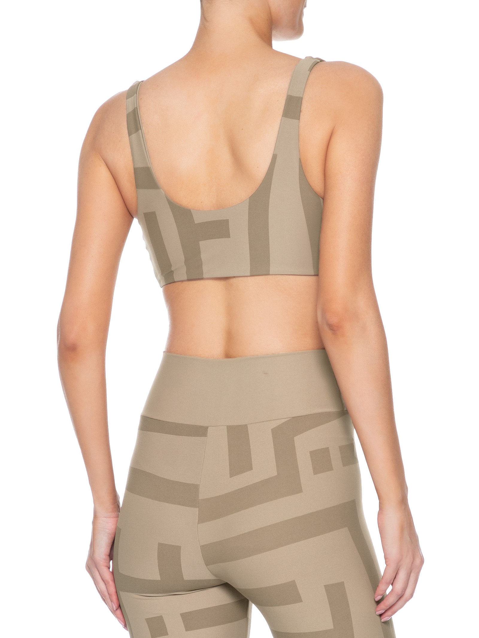 Top Reversible Maxi Marrom Live!