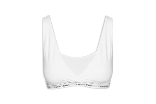 Top Reversível CK Mini Modern Cotton - Branco