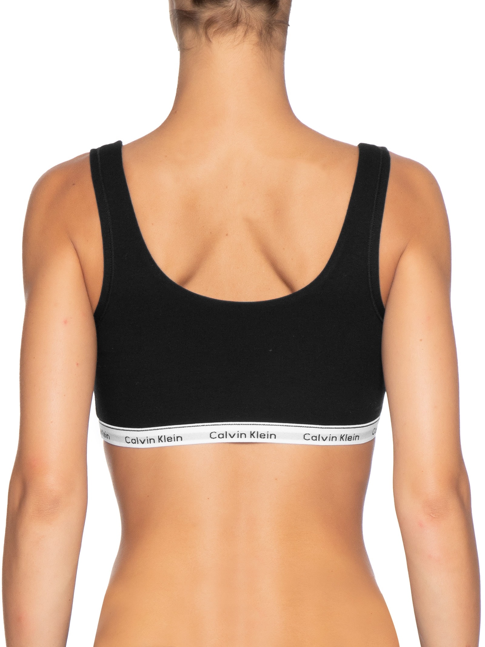 Top Reversível CK Mini Modern Cotton Preto Calvin Klein Underwear