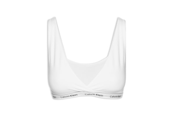 Top Reversível CK Mini Modern Cotton – Branco