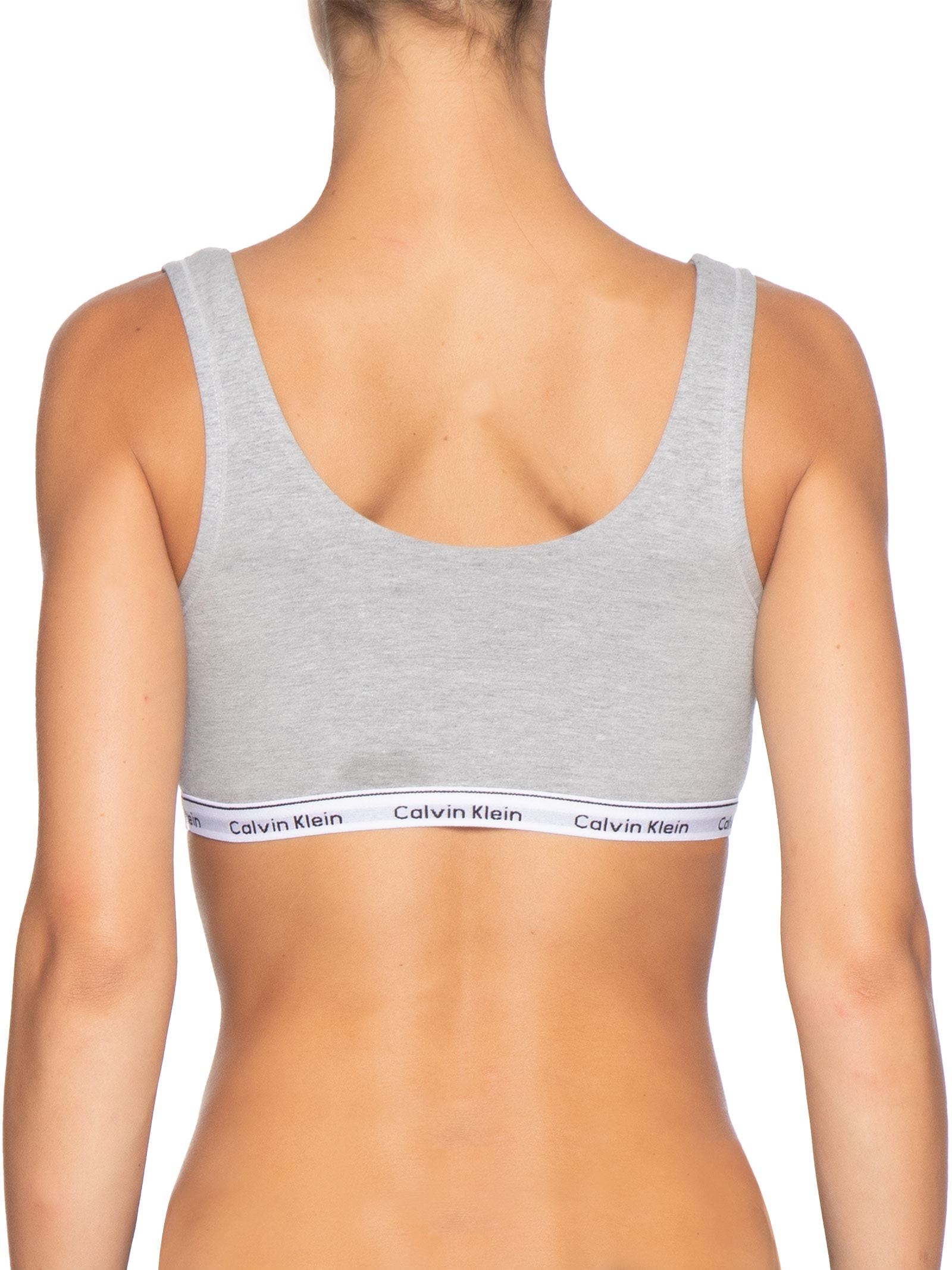Top Reversível CK Mini Modern Cotton – Cinza Calvin Klein Underwear