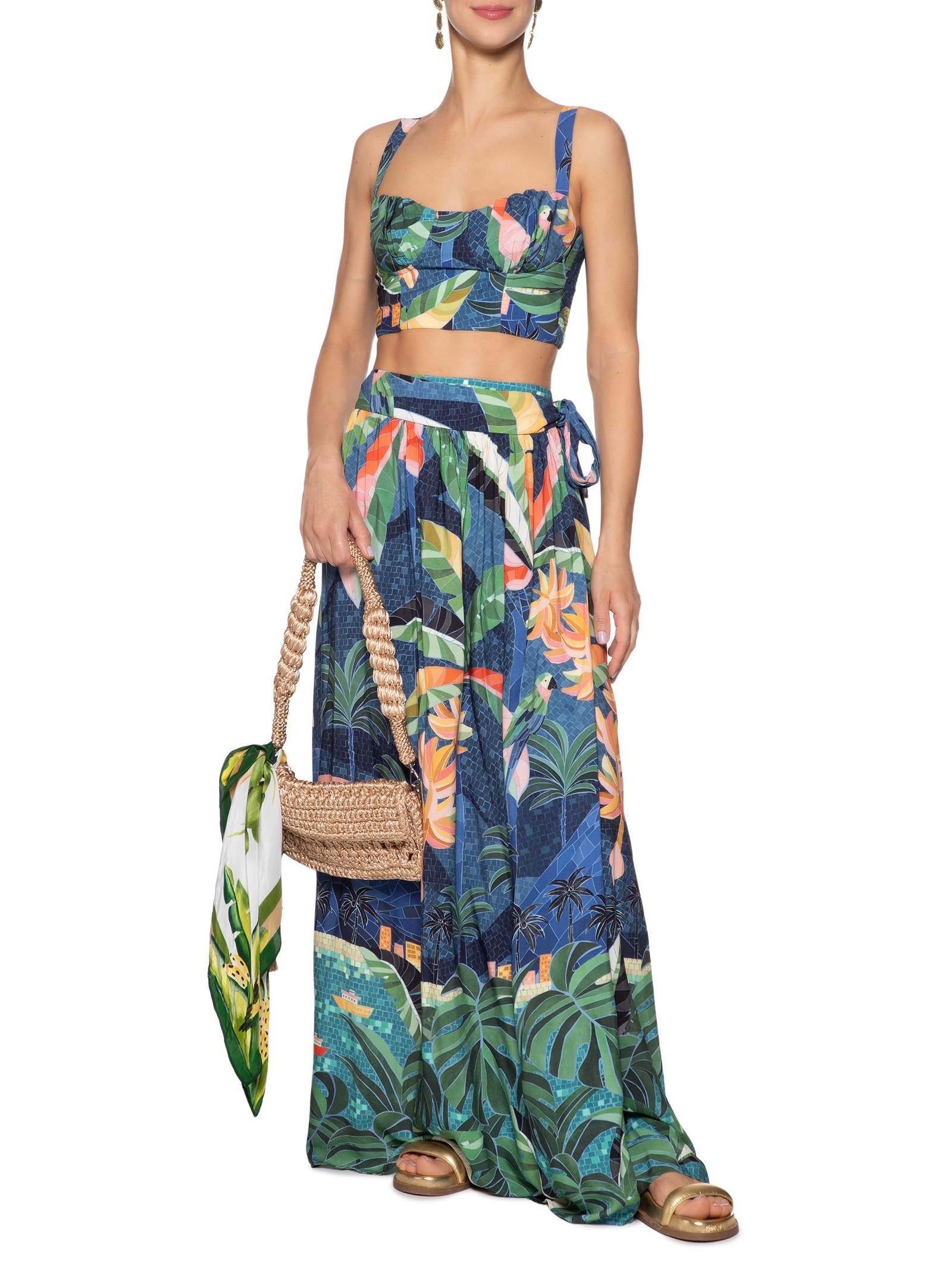 Top Rio De Mosaico Azul Farm