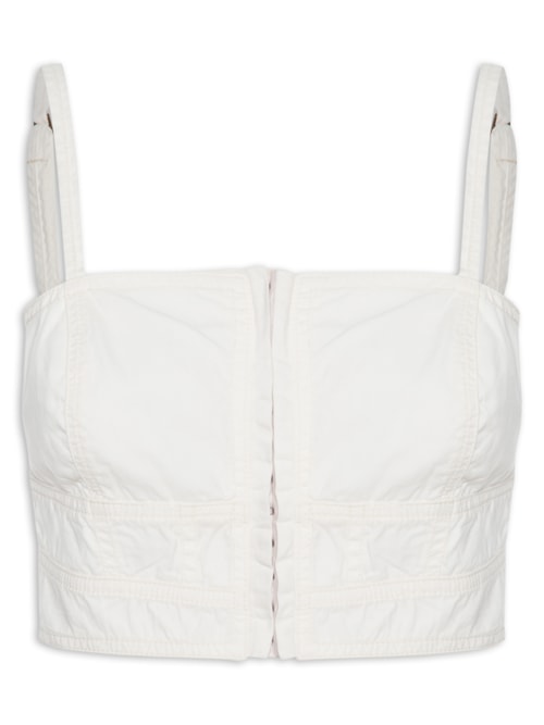 Top Sarja Pespontos - Off White
