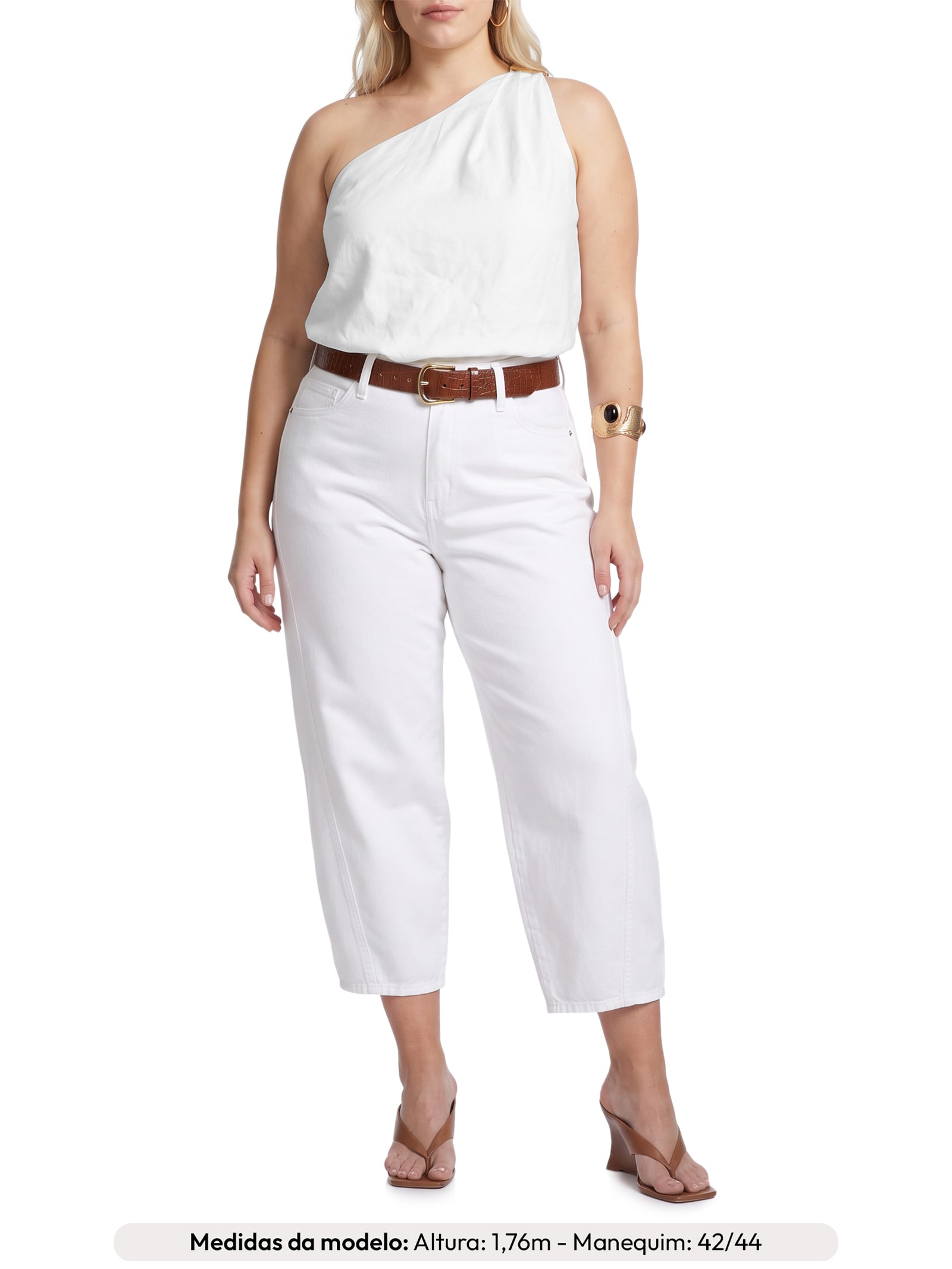 Top Selma Branco Le Lis