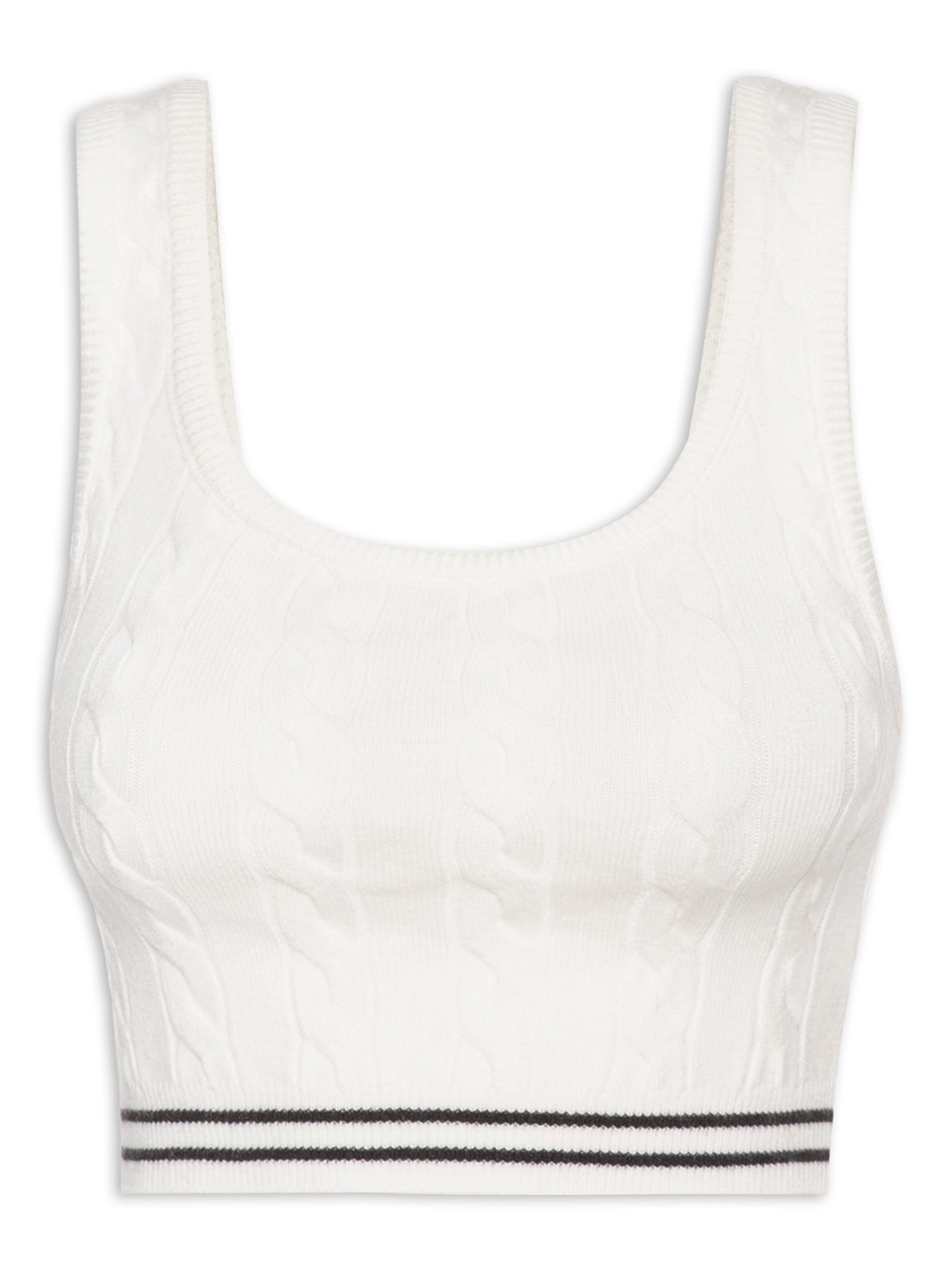 Top Slim Uc Basic Tricot Branco Fila