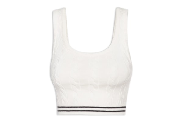 Top Slim Uc Basic Tricot - Branco