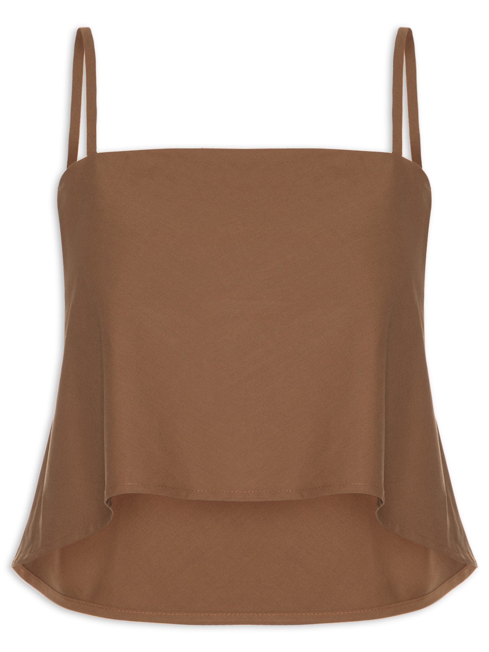 Top Slip Paper Mogno Marrom Panô