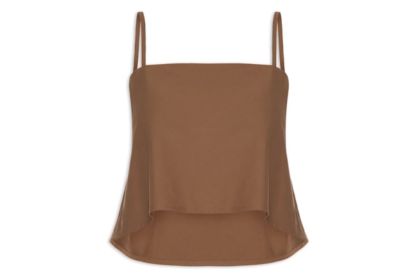 Top Slip Paper Mogno - Marrom