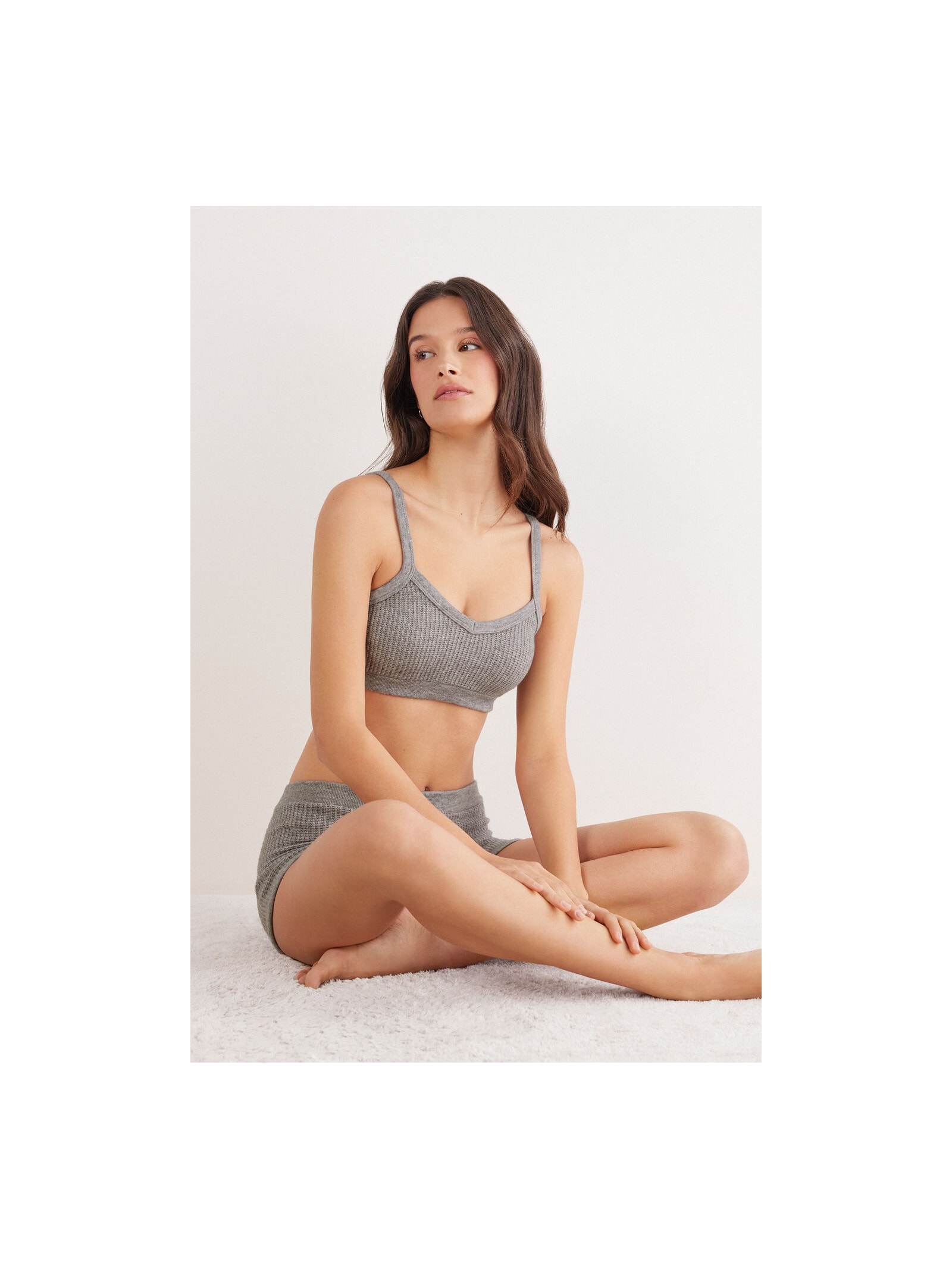 Top Soft Tricot Cinza Intimissimi