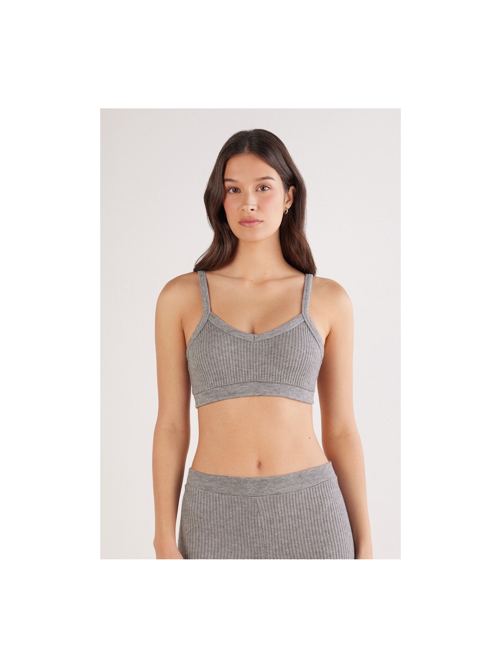 Top Soft Tricot Cinza Intimissimi