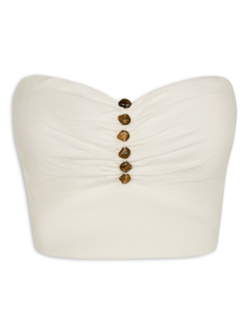 Top Sylvi Detalhe - Branco