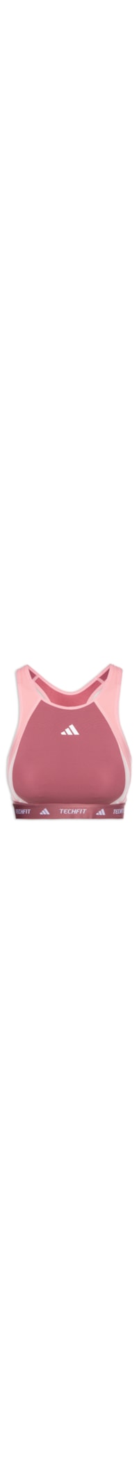 Top Techfit Suporte Médio - Rosa
