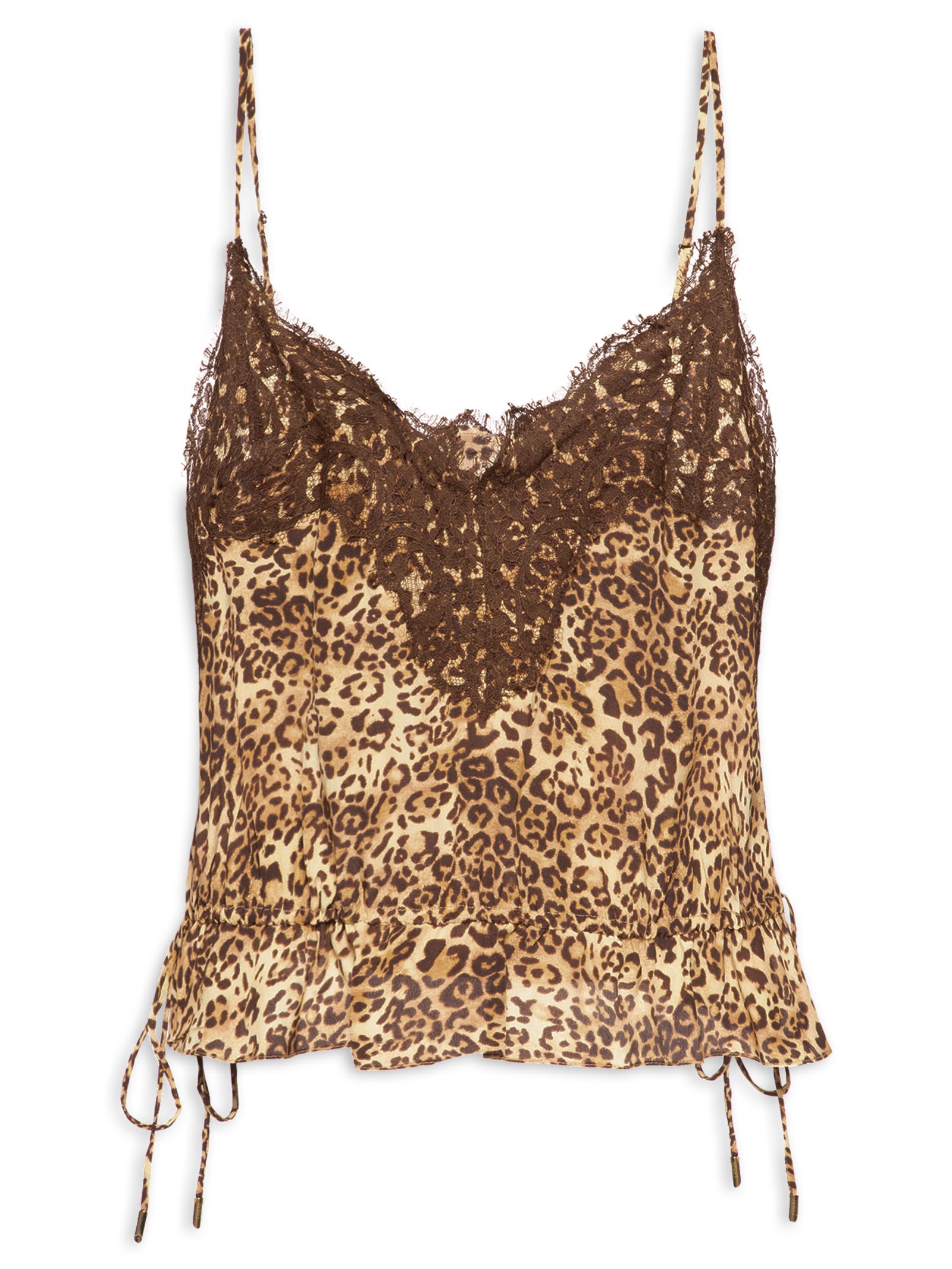 Top Tereza Cropped Est Onça Classic- Animal Print Animale