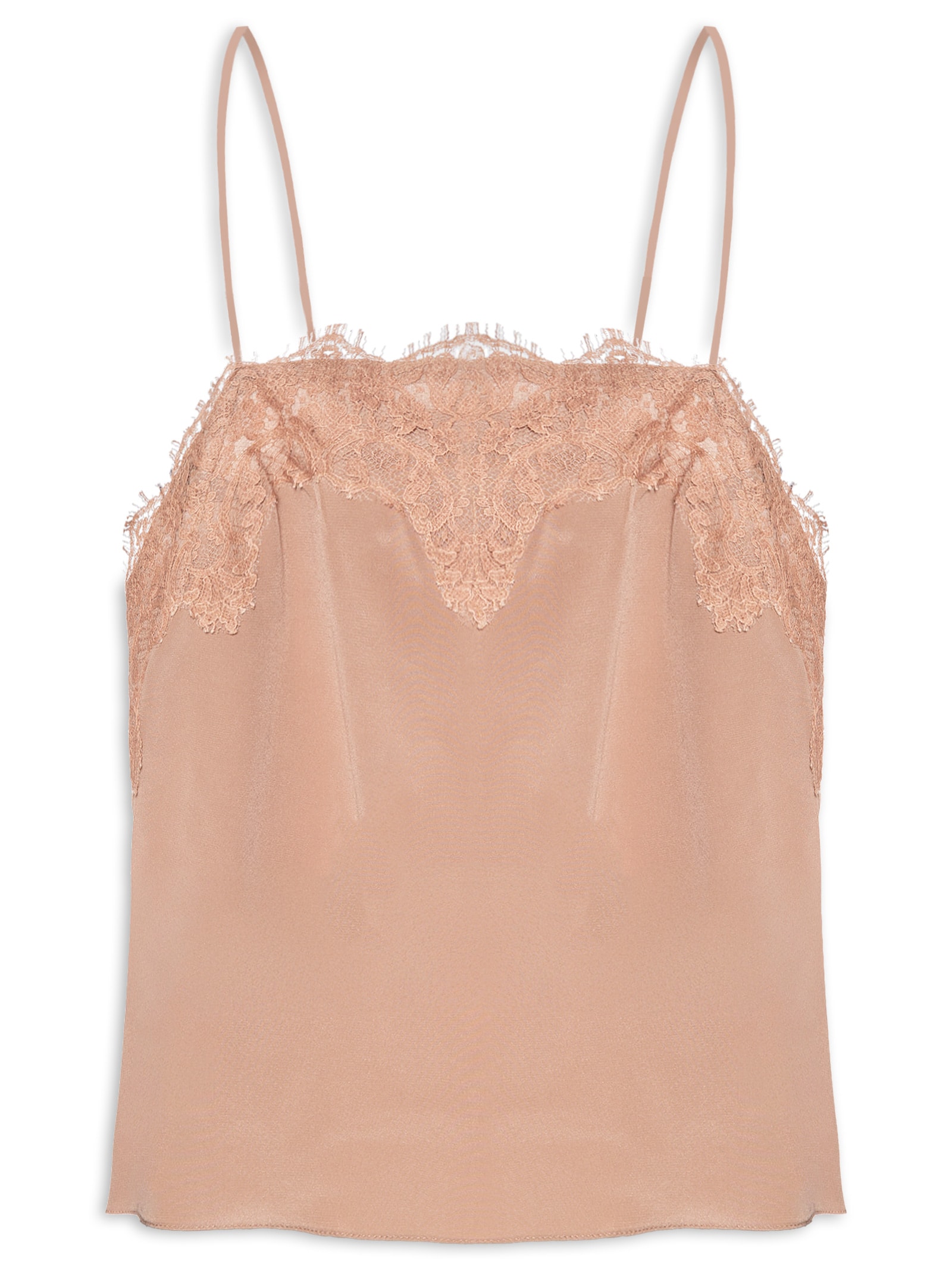 Top Tereza Decote Reto Marrom Animale