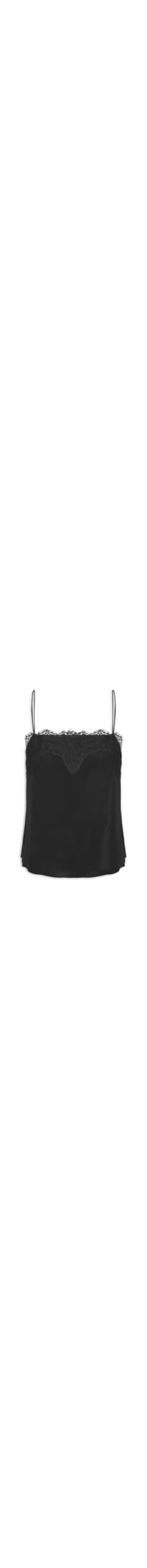 Top Tereza Decote Reto - Preto