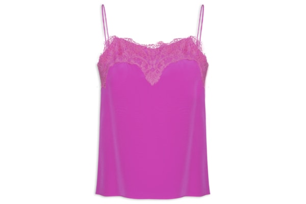 Top Tereza Decote Reto - Rosa