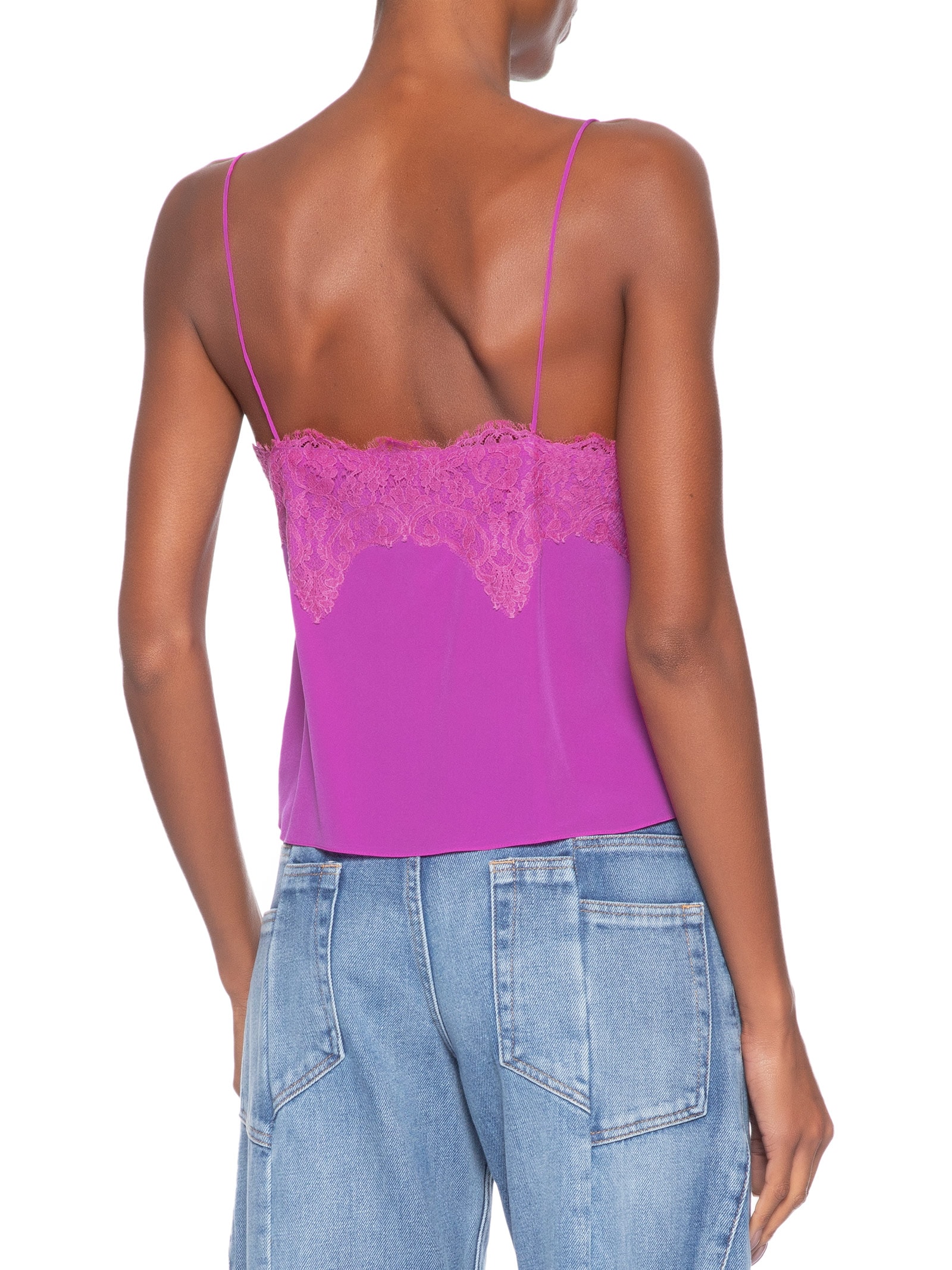 Top Tereza Decote Reto Rosa Animale