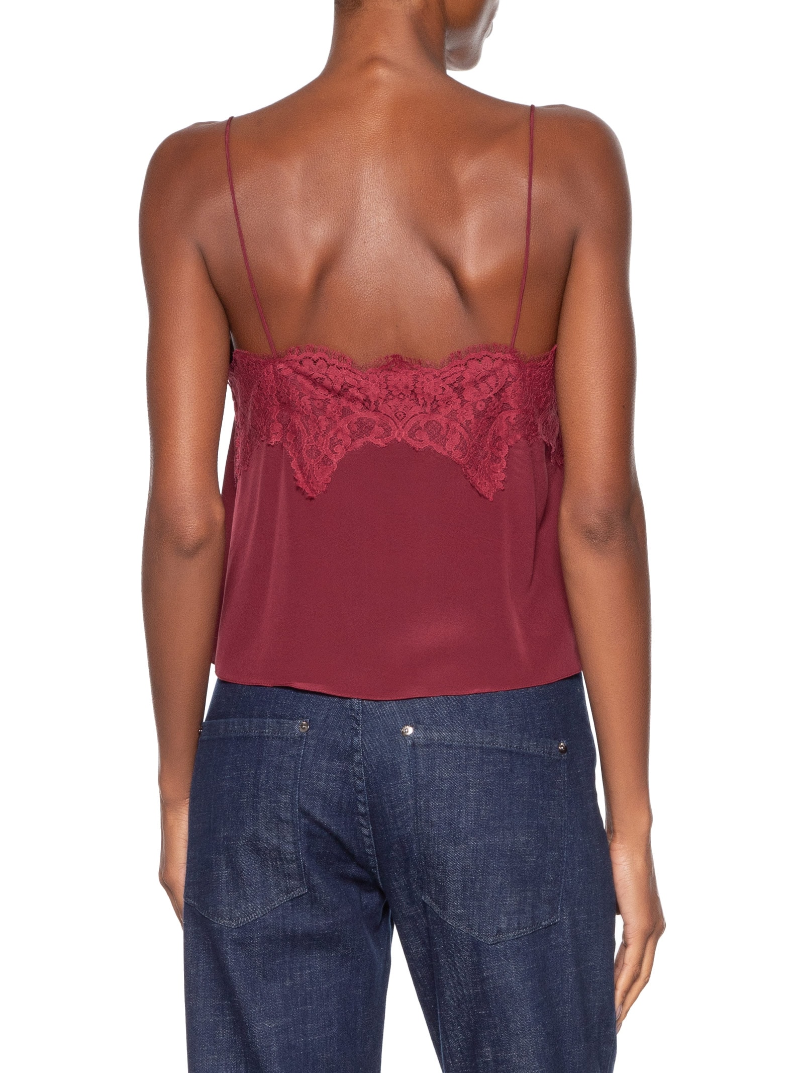 Top Tereza Decote Reto Vermelho Animale