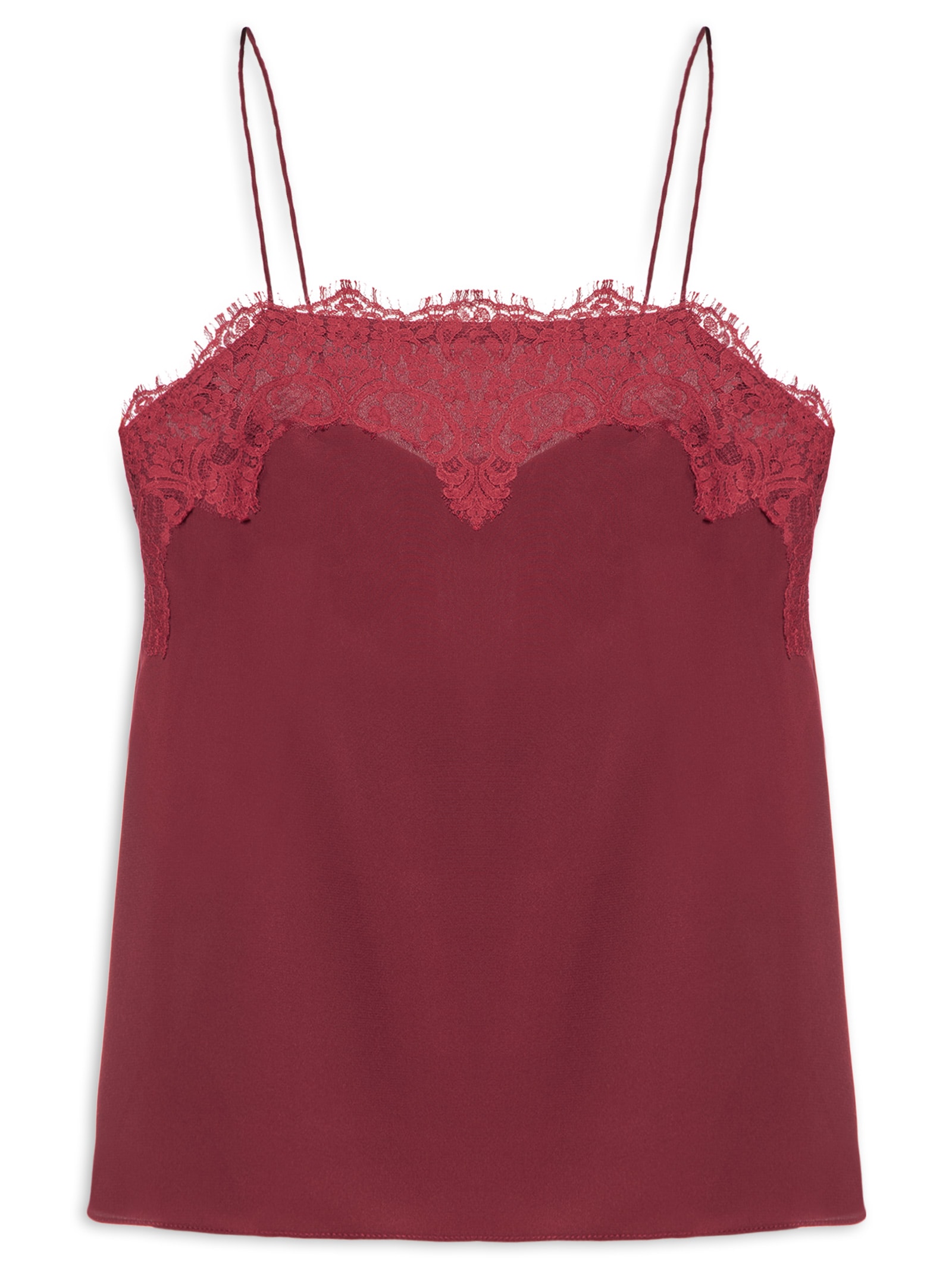 Top Tereza Decote Reto Vermelho Animale