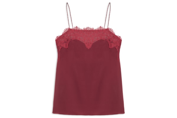 Top Tereza Decote Reto - Vermelho