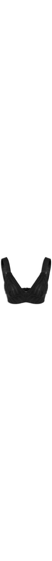 Top Textura Tricot - Preto